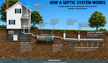 Septic repair and maintenance
